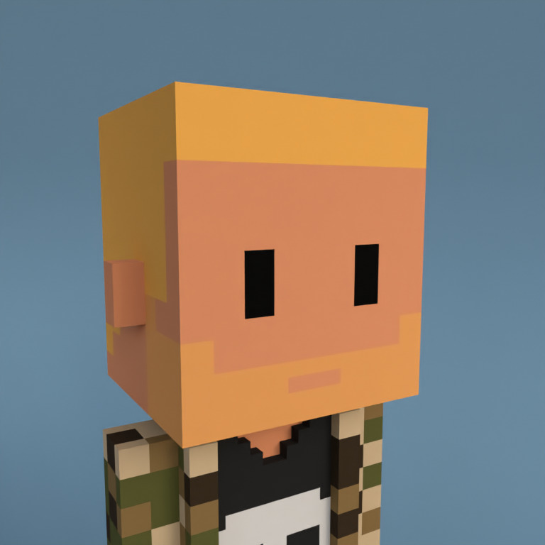 Meebit #1629 — Portrait