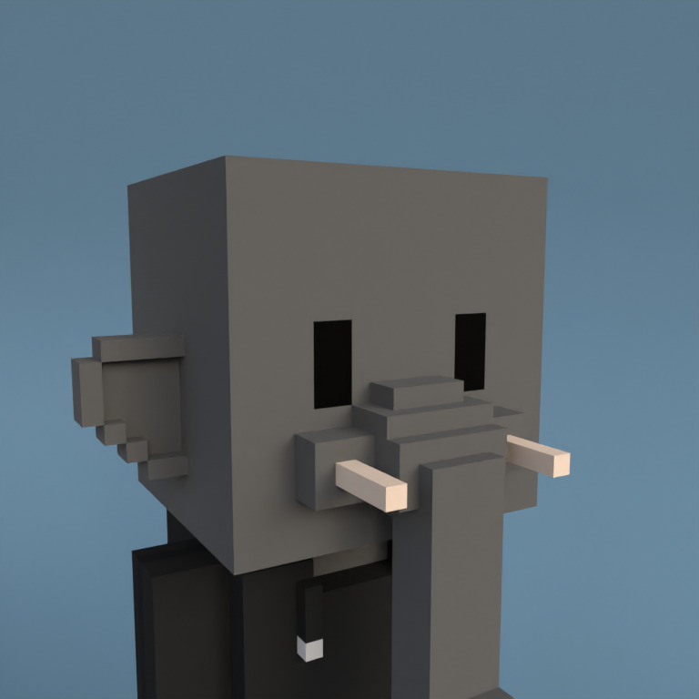 Meebit #1633 — Portrait