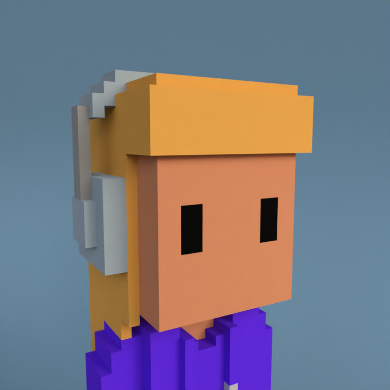 Meebit #1636 — Portrait