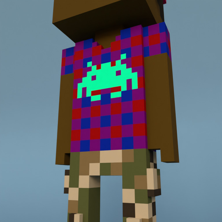 Meebit #1642 — Outfit
