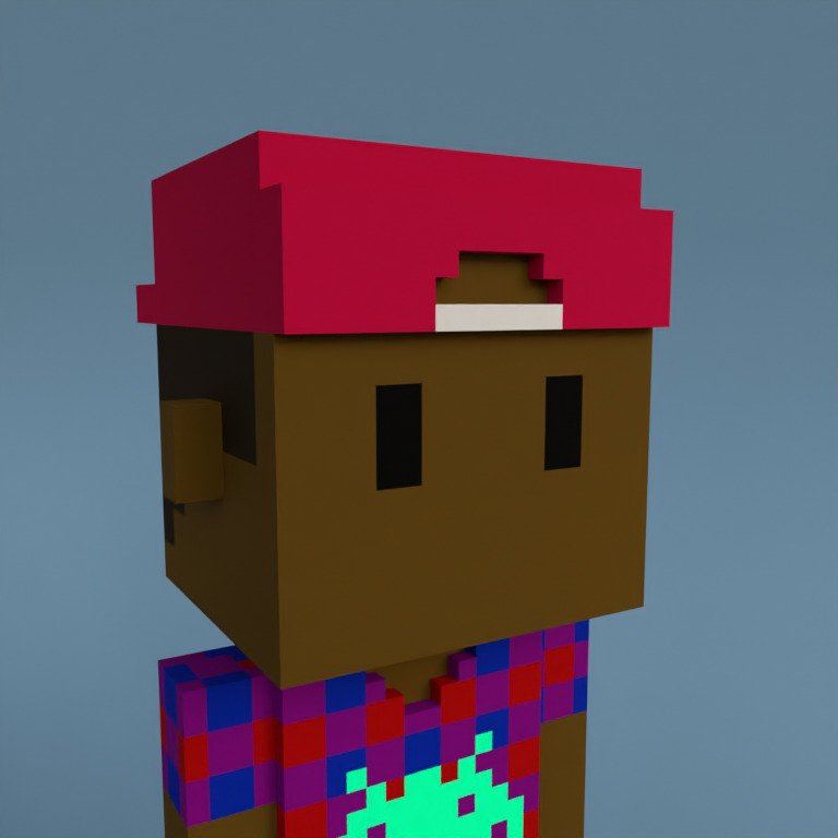 Meebit #1642 — Portrait