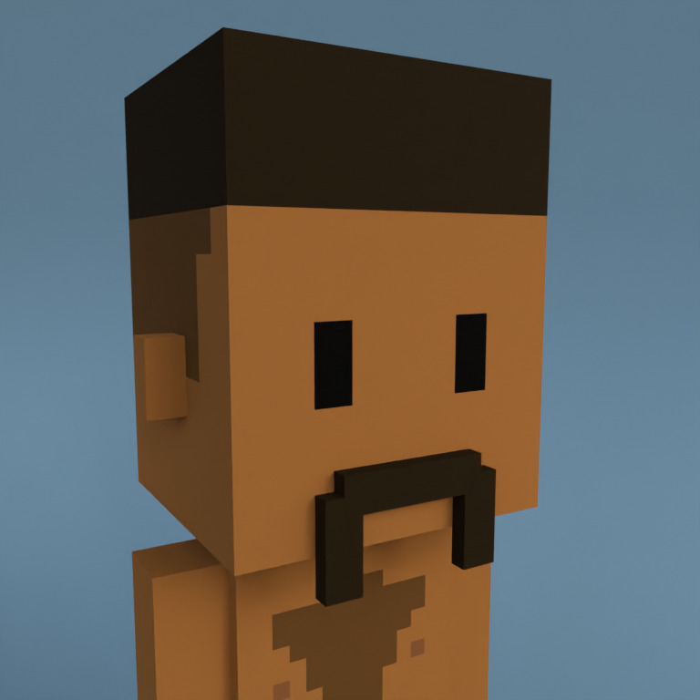 Meebit #1643 — Portrait