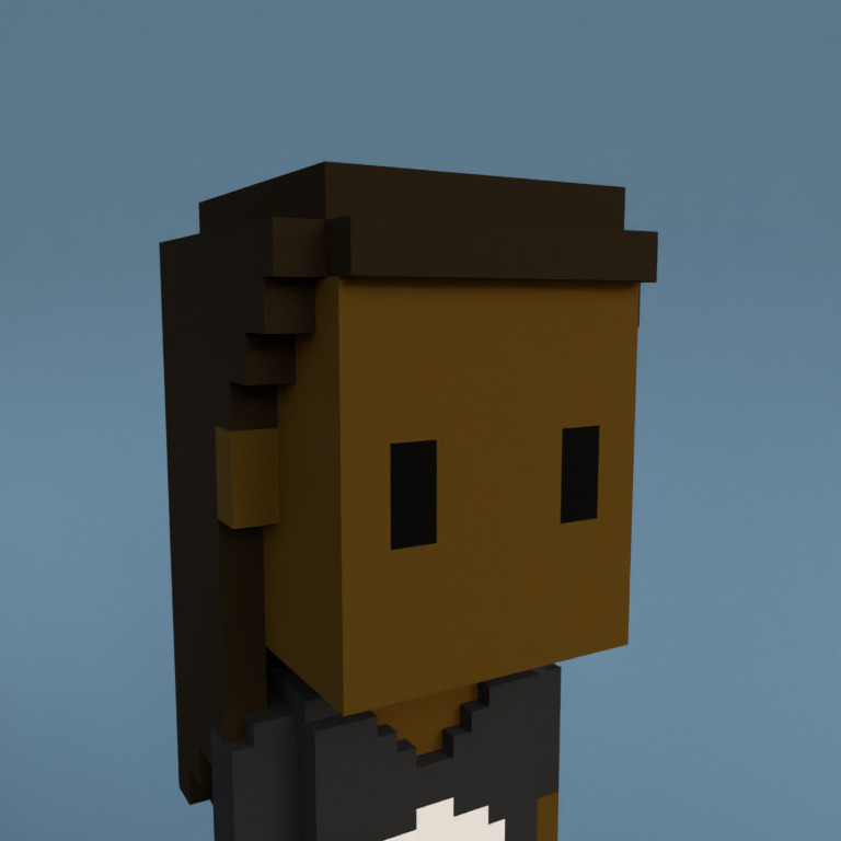 Meebit #1644 — Portrait
