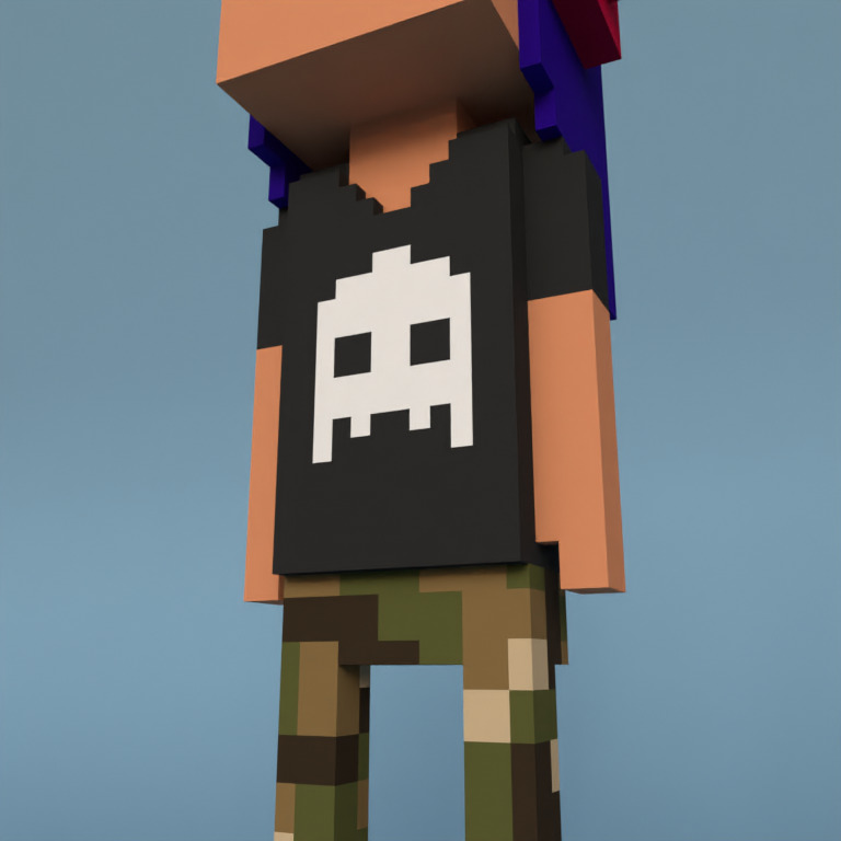 Meebit #1645 — Outfit