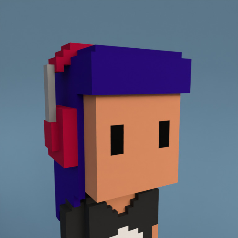 Meebit #1645 — Portrait