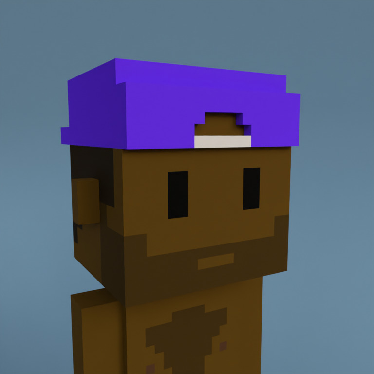 Meebit #1648 — Portrait