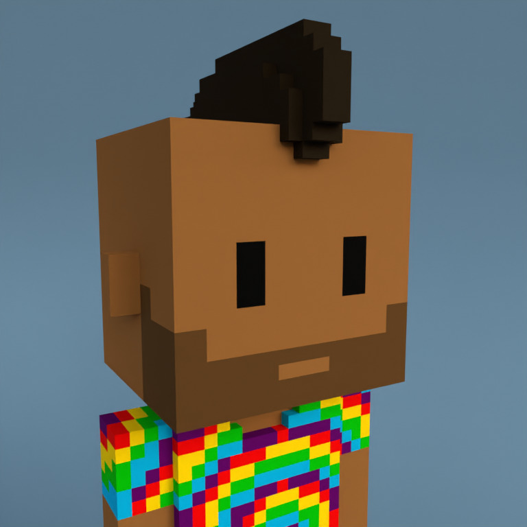 Meebit #1653 — Portrait