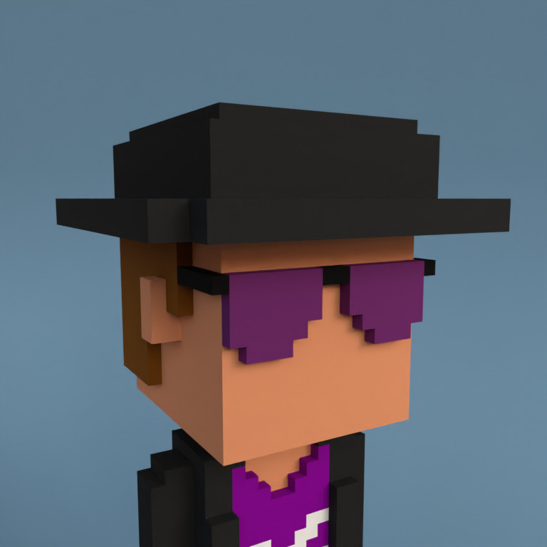 Meebit #1654 — Portrait