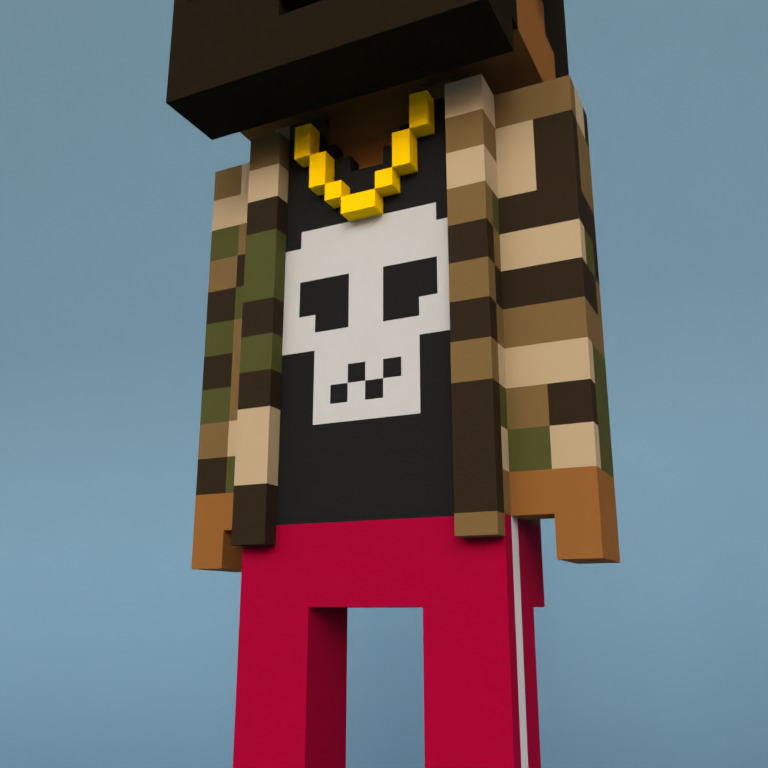 Meebit #1658 — Outfit