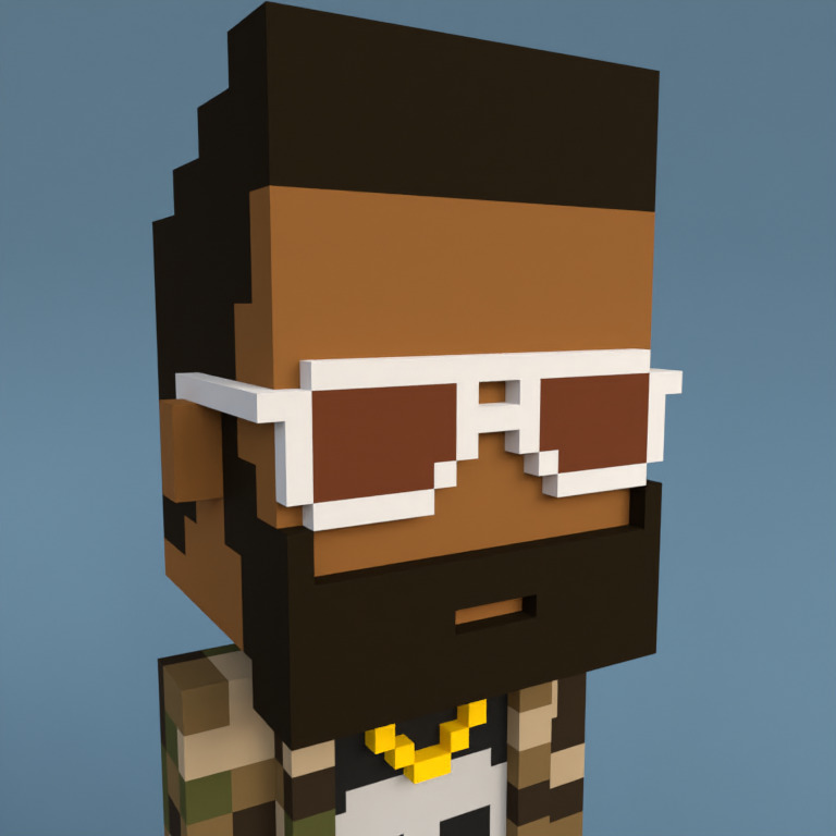 Meebit #1658 — Portrait