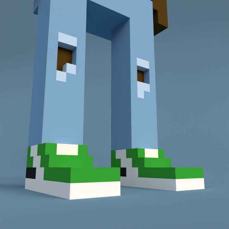 Meebit #1663 — Shoes