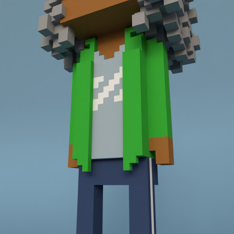 Meebit #1665 — Outfit