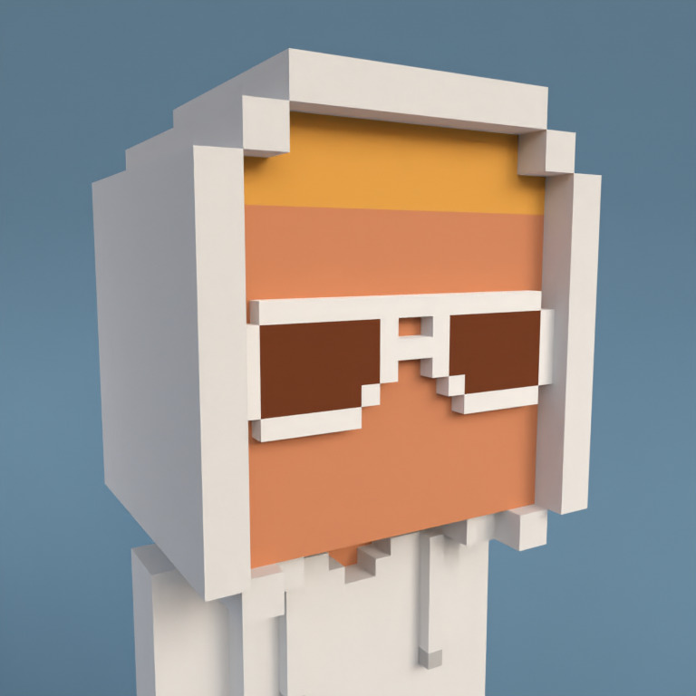 Meebit #1667 — Portrait