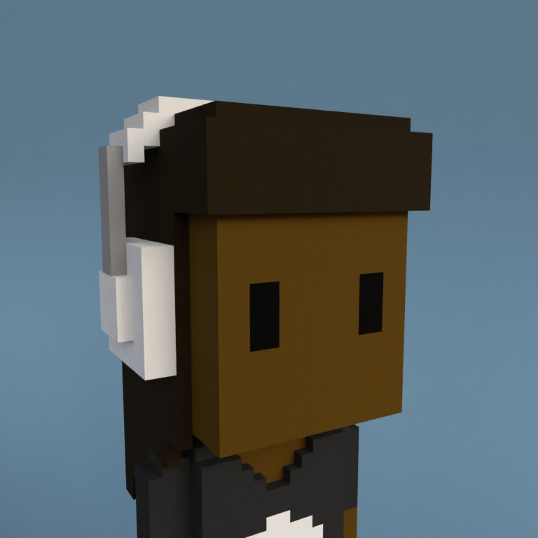 Meebit #1669 — Portrait