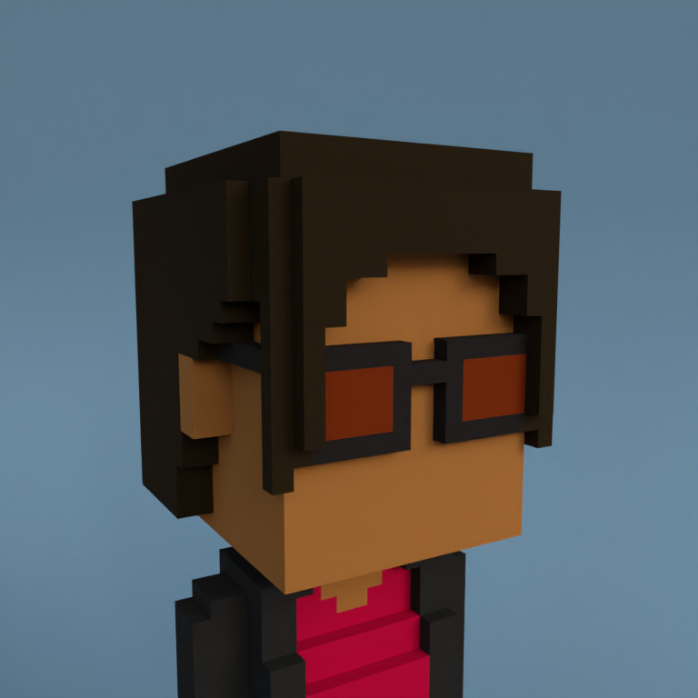 Meebit #1670 — Portrait