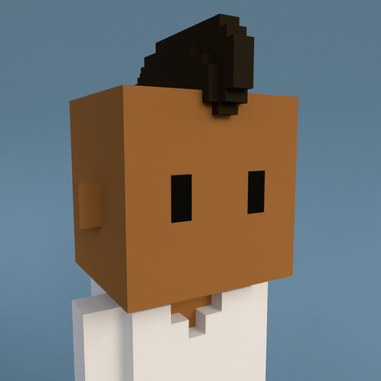 Meebit #1672 — Portrait