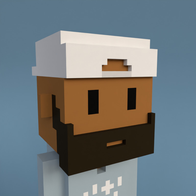 Meebit #1678 — Portrait