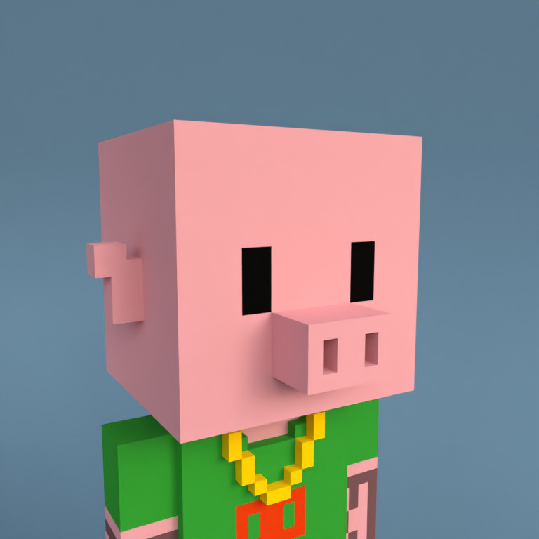 Meebit #1690 — Portrait