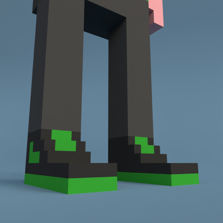 Meebit #1690 — Shoes