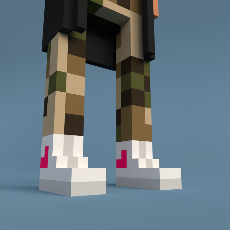 Meebit #1692 — Shoes