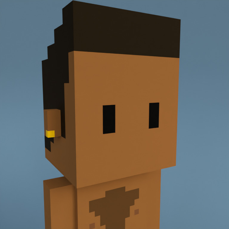 Meebit #1693 — Portrait