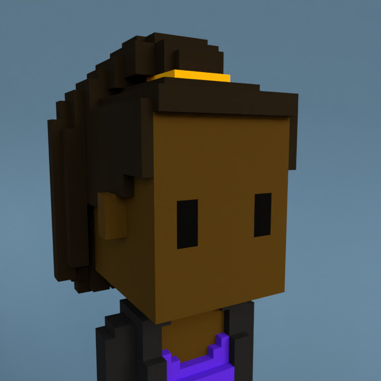 Meebit #1695 — Portrait
