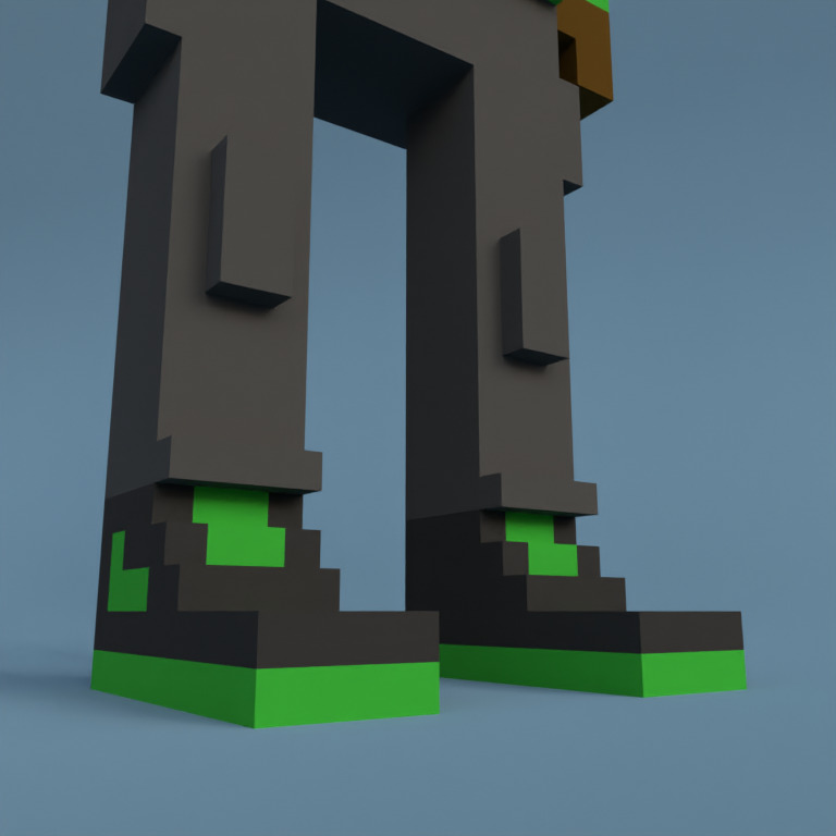 Meebit #1696 — Shoes