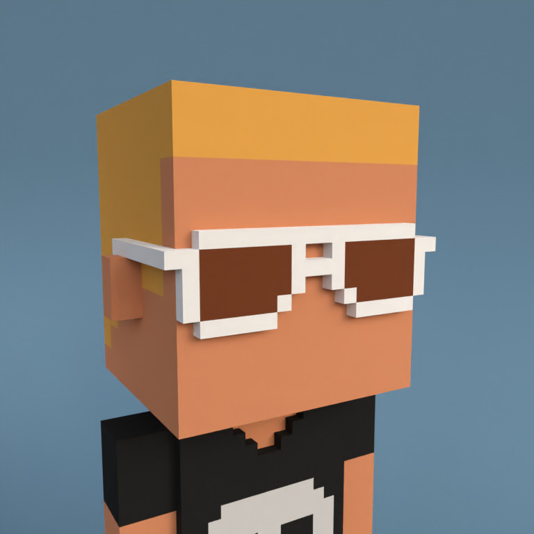 Meebit #1698 — Portrait