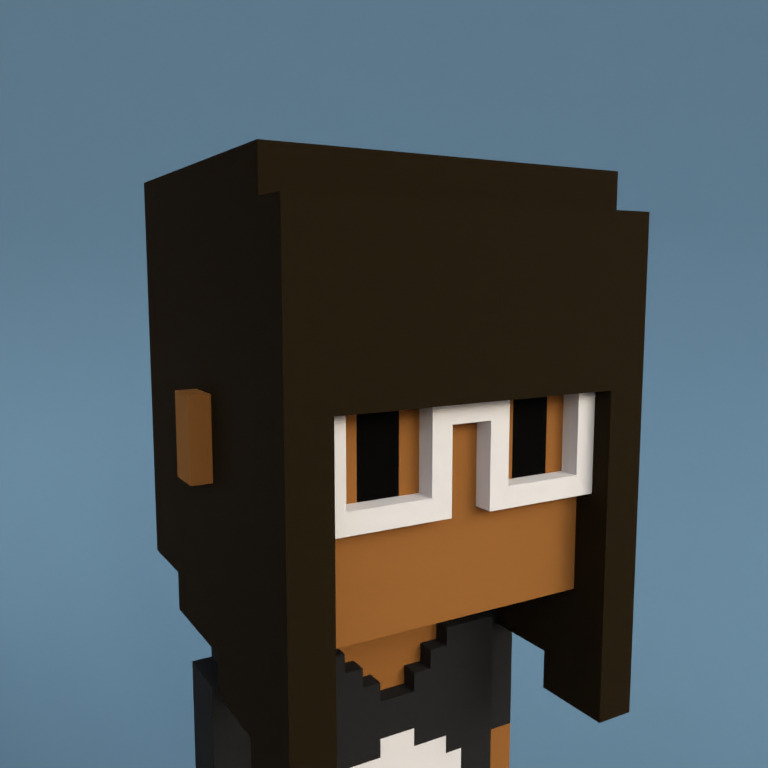 Meebit #1702 — Portrait