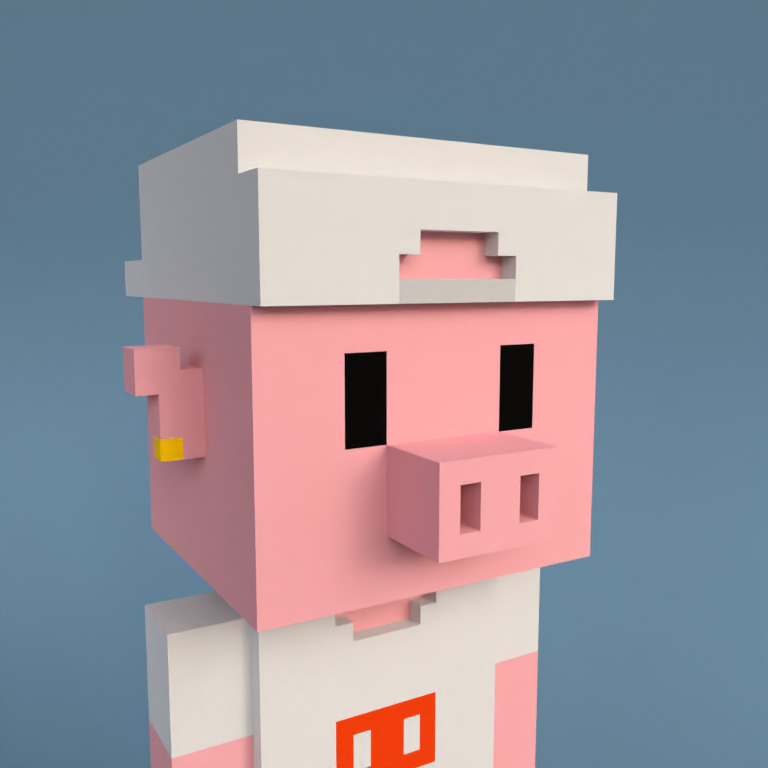 Meebit #1707 — Portrait
