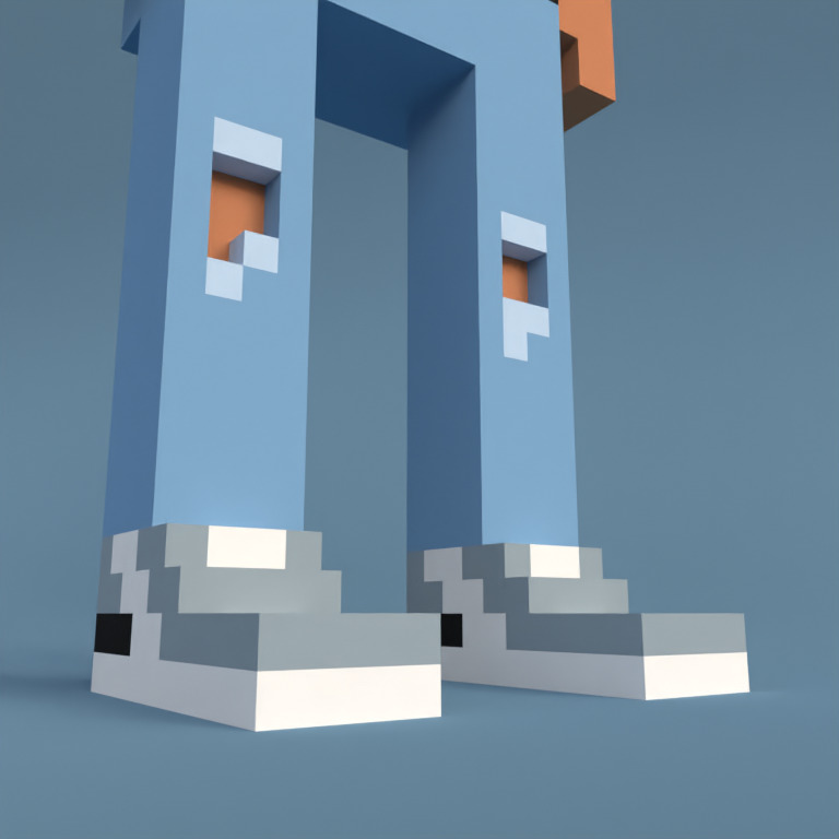 Meebit #1708 — Shoes