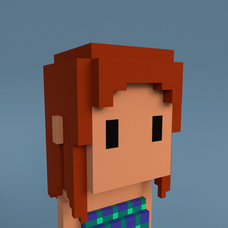 Meebit #1709 — Portrait