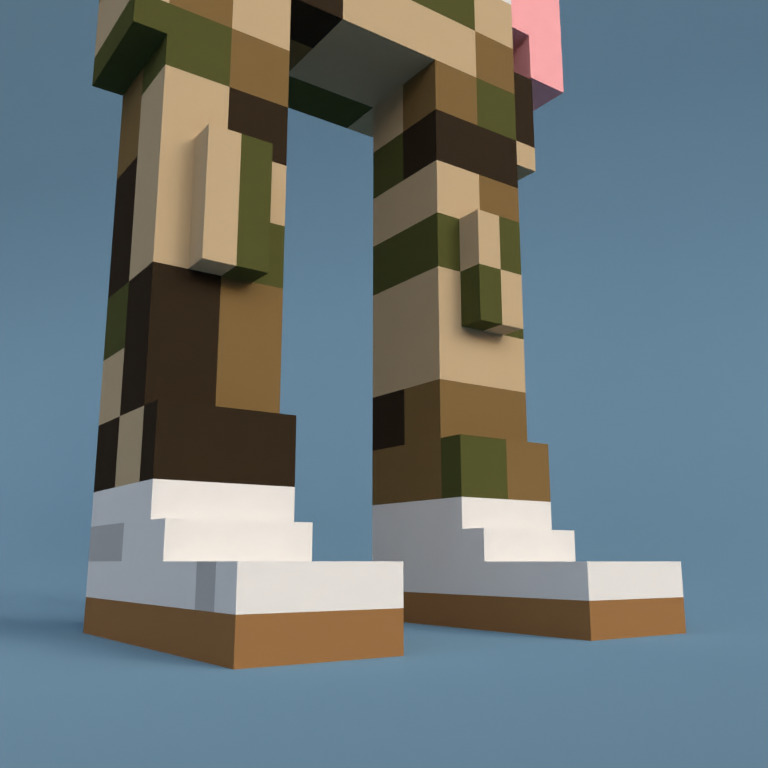 Meebit #1710 — Shoes
