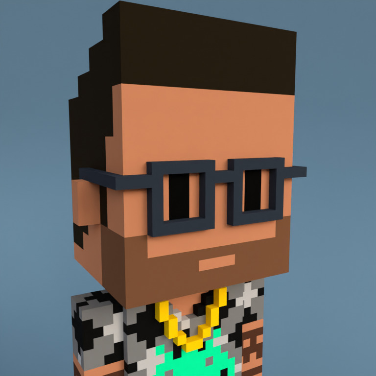 Meebit #1712 — Portrait