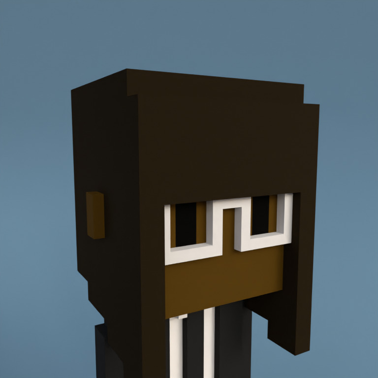 Meebit #1719 — Portrait
