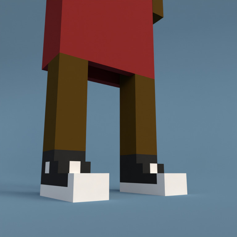 Meebit #1719 — Shoes