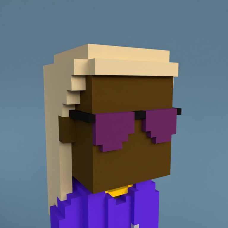Meebit #1721 — Portrait