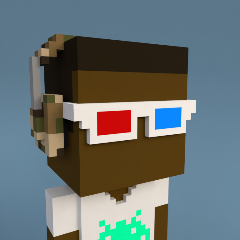 Meebit #1727 — Portrait