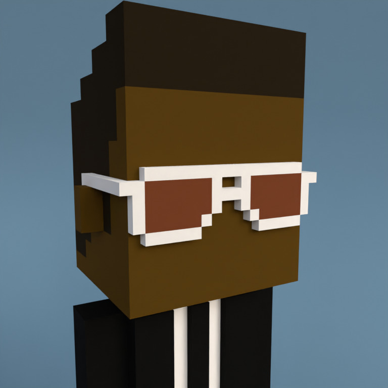 Meebit #1728 — Portrait