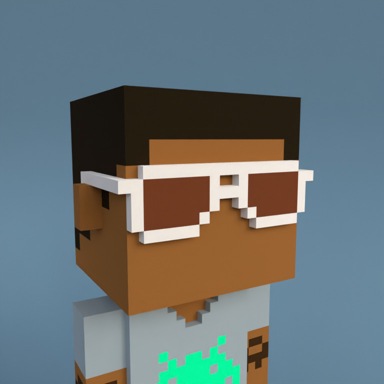 Meebit #1729 — Portrait