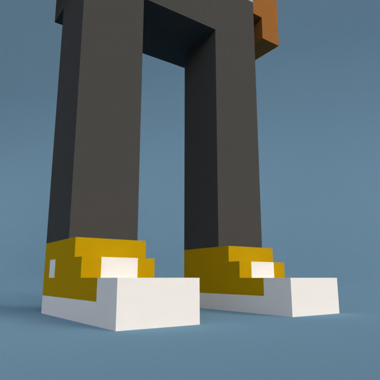 Meebit #1729 — Shoes