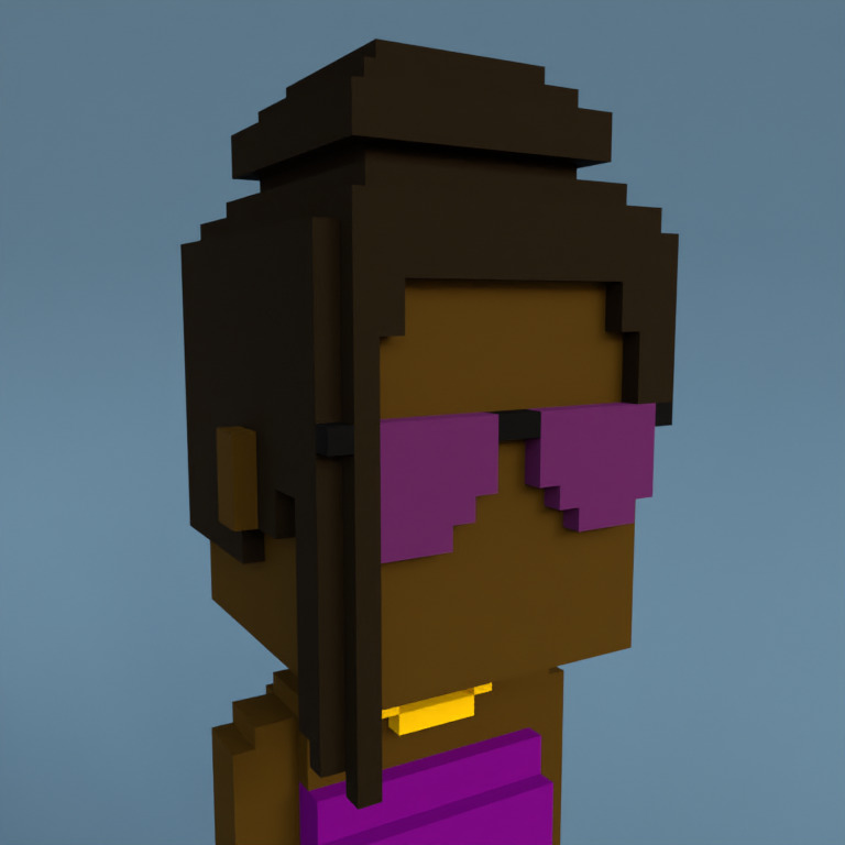 Meebit #1734 — Portrait
