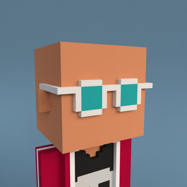 Meebit #1743 — Portrait