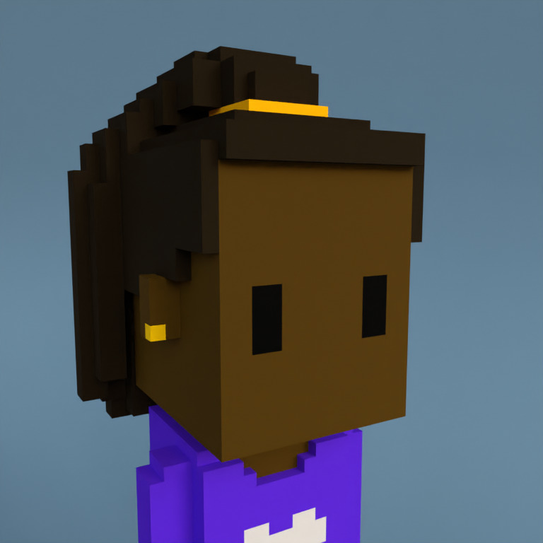 Meebit #1744 — Portrait