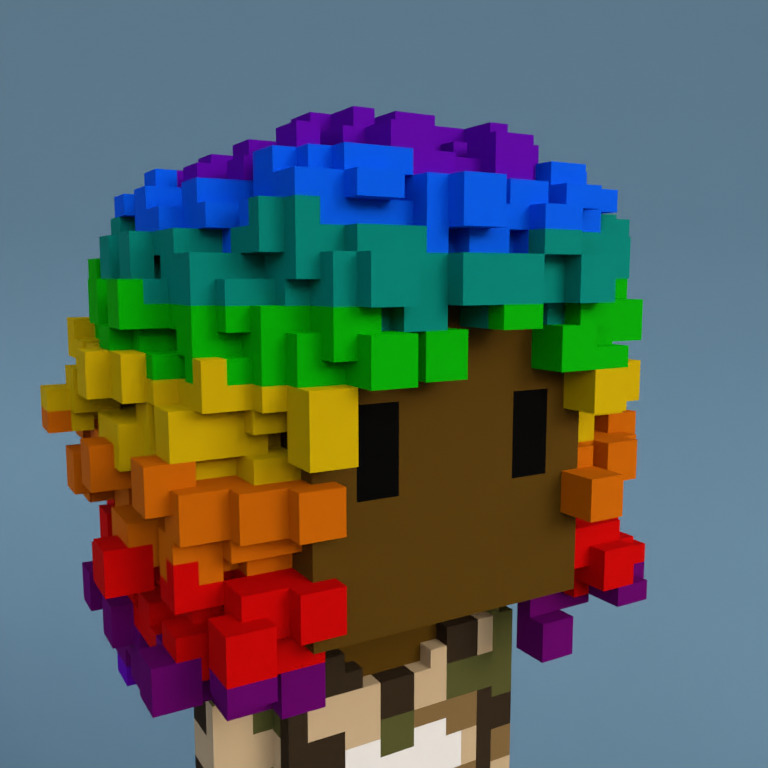 Meebit #1747 — Portrait