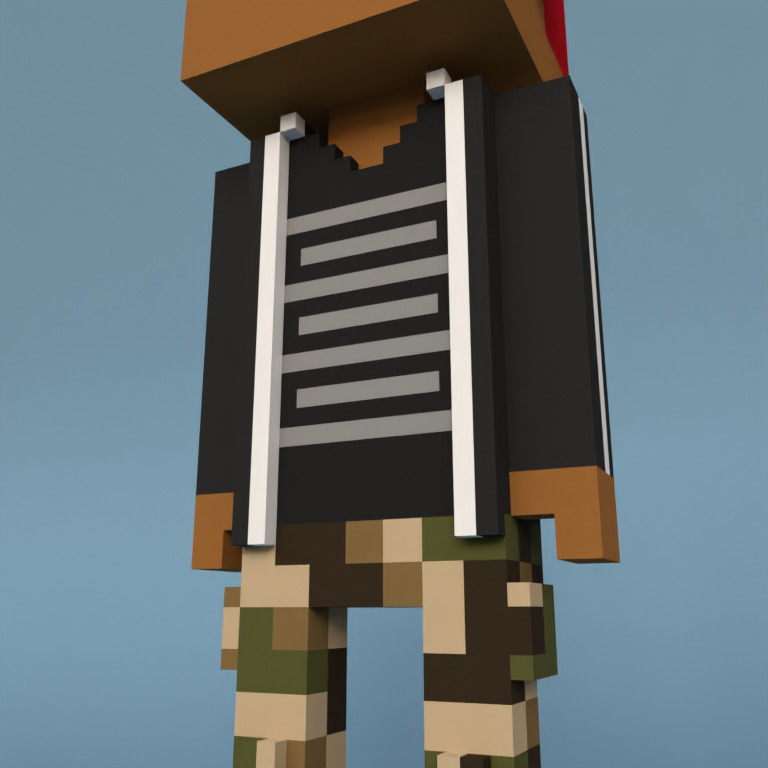 Meebit #1750 — Outfit