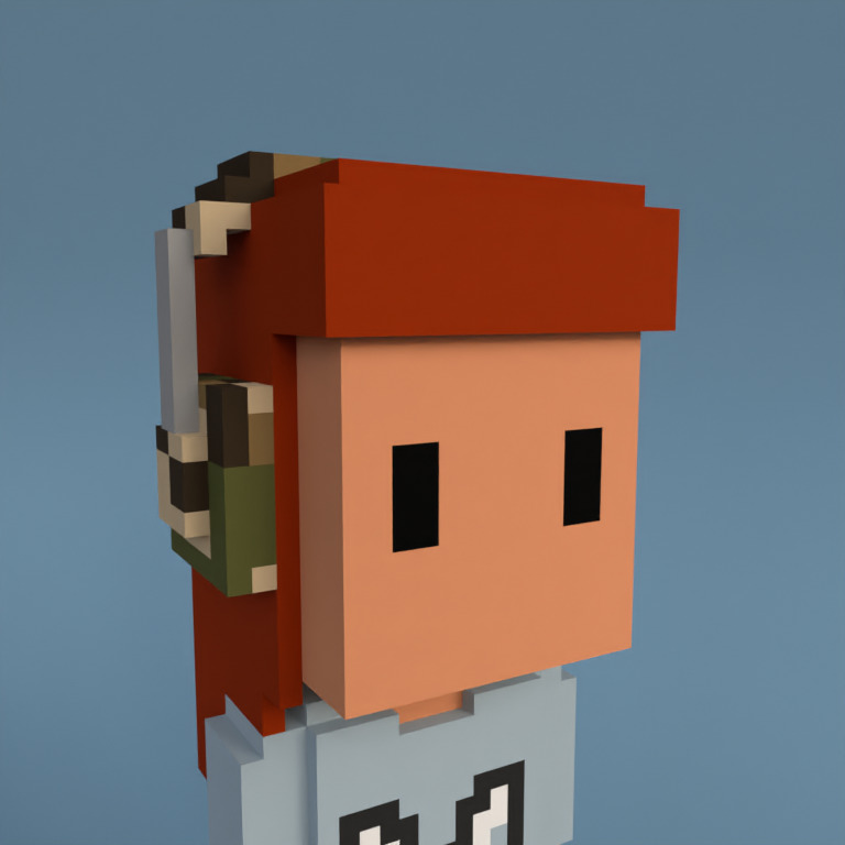 Meebit #1759 — Portrait
