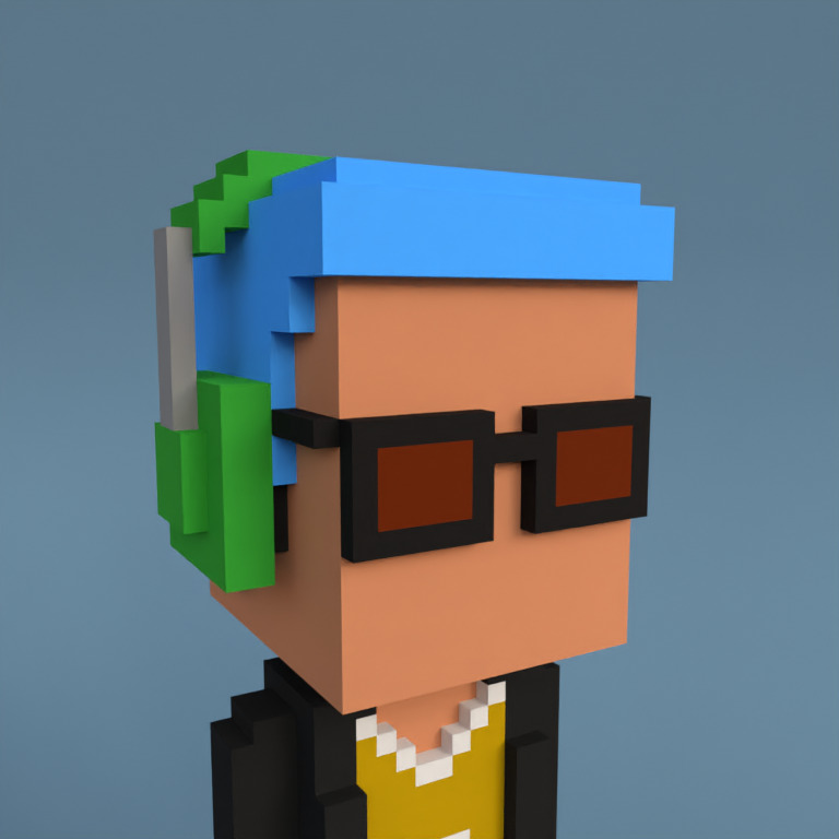 Meebit #1762 — Portrait