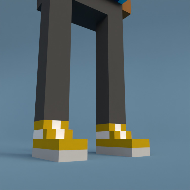 Meebit #1766 — Shoes