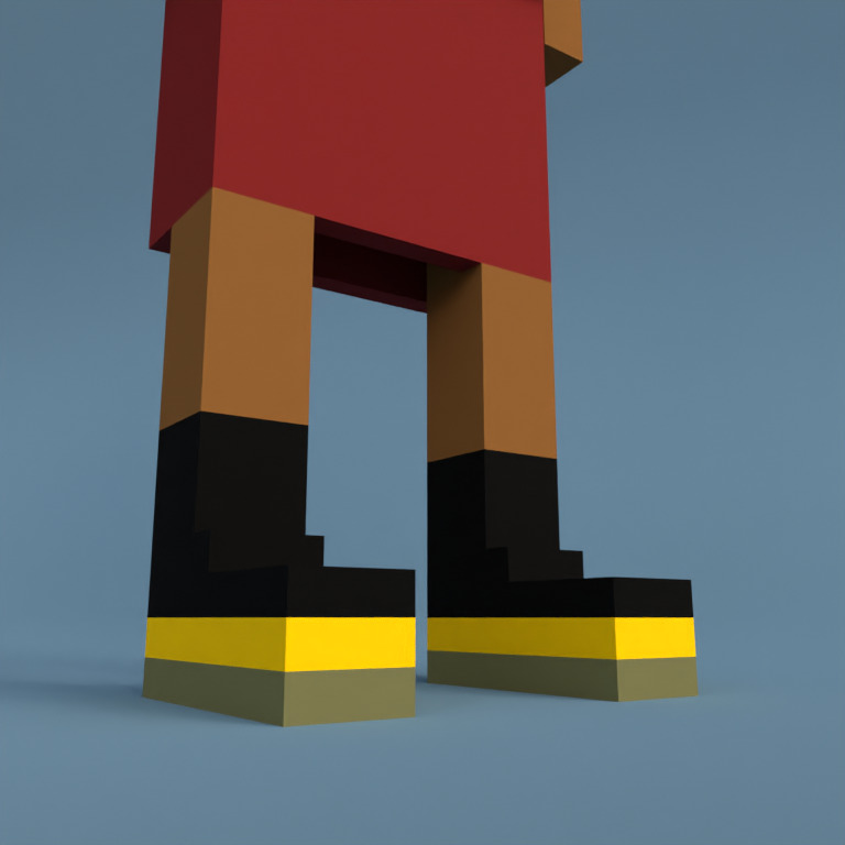 Meebit #1768 — Shoes